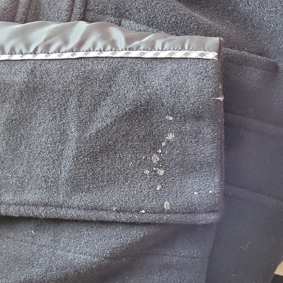 St. John's Bay Black Wool Jacket Medium - Picture 8 of 9